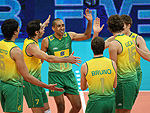 Com trs sets a um, Brasil conquista vitria importante nas finais. Nesta sexta, a equipe volta  quadra e encara Argentina.