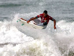 Leandro Bastos conquistou a segunda vaga das triagens para o SuperSurf de Ubatuba