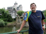 Guilherme Weinzierl, de Blumenau, em Diez (Alemanha) - Julho de 2008 