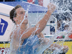 Foi a segunda medalha de ouro conquistada por Cielo no Mundial. Na quinta, o brasileiro j havia conquistado o ouro na prova de 100m livre