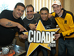 Os DJs da Cidade: DJ Cabeo, DJ Adriano Morais, DJ Cassi e DJ JX