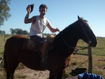 Churrasco de Gilberto Vieira, em Arroio Grande 