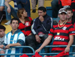 Torcedores de Ava e Flamengo dividem espao na Ressacada