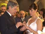 Helena (Christiane Torloni) e Csar (Jos Mayer) foram felizes para sempre na novela &quot;Mulheres Apaixonadas&quot;