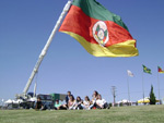 Las, Toms, Vitor, Dbora, Carina, Tassiana, Janana e Paulo na Expodireto em No-me-Toque