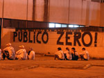 Protesto &quot;Pblico Zero&quot; e os torcedores que aderiram a campanha