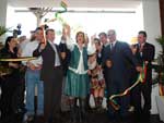 A abertura da feira ocorreu logo aps um breve discurso da governadora Yeda Crusius