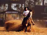 Na categoria macho, o Freio de Ouro foi para Matreiro do Itaporor, com o ginete Zeca Macedo, que se consagrou trs vezes campeo expointer 2009 