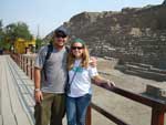 &quot;Em Lima no deixe de visitar Huaca Pucllana, as runas de um templo sagrado em pleno bairro de Miraflores&quot;