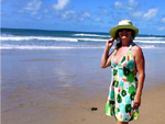 Ju�ara Manfredini, de Balne�rio Cambori�, em Porto de Galinhas (Pernambuco) - Julho de 2009