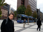 Jos� Carlos Mainhardt, de Blumenau, em Frankfurt (Alemanha) -  Setembro de 2008