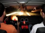 Na BR 116,  noite, entre Correia Pinto e Lages