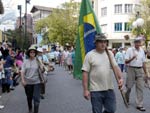 Desfile na Rua XV de Novembro contou com a participao de 85 grupos e durou mais de duas horas