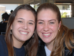Alice Moraes e Marcela Magalhes