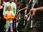 Comemorao encantou a crianada