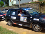 Participaram mais de 120 pessoas em 61 carros. A prova de regualaridade durou 3 horas.