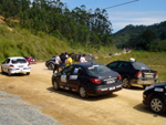 Participaram mais de 120 pessoas em 61 carros. A prova de regualaridade durou 3 horas.