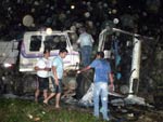 Acidente na BR-470 deixa dois mortos prximo ao trevo de acesso a Pomerode, em Blumenau
