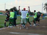 Comemorao do gol de Giancarlo da Chapecoense