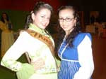 Na escolha da 1 Prenda Juvenil do Rio Grande do Sul (Gesto 2009/2010) as prima Fernanda Amag e Andrissa Righi Seixas