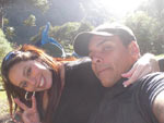 Eu, Mariane, e meu marido Guilherme em Gramado no Caracol