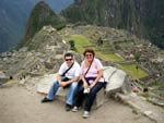 Marcelo Branco e Renata Saccardo, de Itaja�, em Machu Picchu (Peru) - Setembro de 2009