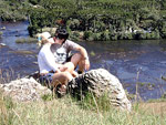 EU E MINHA NOIVA FRANCIELE TIRAMOS ESTA FOTO NO FERIADO DE PSCOA DE 2009,NO PASSO DA ILHA EM SO FRANCISCO DE PAULA-RS