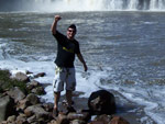 Cascata Salto do Guassupi localizada em So Martinho da Serra-RS