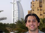 Beto Furlan, de Blumenau, em Dubai (Emirados rabes) - Abril de 2009
