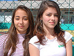 Bianca Franchini e Bruna Vieira