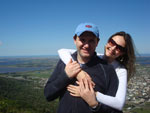 Mirante, morro da borusia Osrio/rs, na foto Marilli e Alessandro