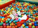 Crianas se divertem na Oktoberfest