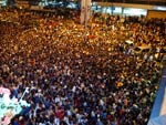 Tumulto na bilheteria no sbado, dia 10