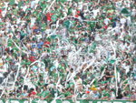 Torcida da Chapecoense compareceu em bom nmero na Arena Cond