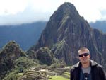 Jonas Fernando Schuh, Blumenau, em Machu Picchu (Peru) - Julho de 2008