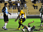 David Dener marcou o seu primeiro gol com a camisa do Cricima