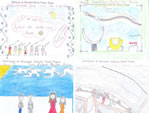 Mrcio Edmundo Ferraz - 12 anos  Karen Zuliane Bastian Alves - 11 anos  Erika Zuliani Bastian Alves  Giovane Falkoski - 13 anos