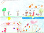 Gabriel Viegas Mulet - 8 anos  Gregory Lu Zuliani Machado - 9 anos  Thain Vitria da Silva Vieira - 8 anos  Jessica Azevedo dos Santos - 9 anos