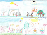 Julia Borsatto Pereira Gonalves - 6 anos  Paulo Henrique Barbosa dos Santos - 9 anos  Camili Cassol Macedo - 6 anos  Ingrid Ribeiro da Rosa - 9 anos