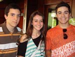 Matheus Falco, Isabelli Bonaldo e Amir Gabriel