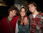 Matheus, Fernanda e Pedro