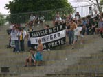 Torcedores do Figueirense no estdio Boca do Jacar