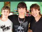 Gabriel Noal, Diego Xavier e Matheus Ferrari