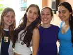 Ana Carolina Kunzler, Marilise Ferreira, Ana Paula Daros e Fabiana Mario