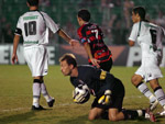 Goleiro Fabiano no evitou a derrota do Campinense