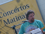 A transformao musical do evento ficou por conta do grupo Os Depira e de Fbio Cabelo