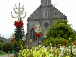 A Igreja So Pedro tambm recebeu decorao natalina