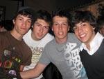 Arthur, Thomaz, Joo e Caca