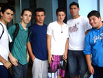 Willian Winter, Wenderson Oliveira, Deivid Daros, Thiago Triboli, lvaro Oliveira e Norton Mendes