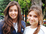 Grace Soares e Elaine Correa